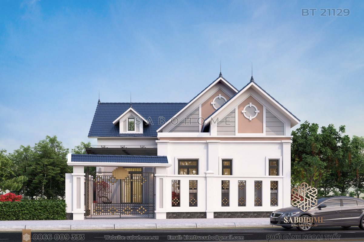 Về với biệt thự hiện đại 1 tầng - Hòa mình vào vẻ đẹp thiên nhiên