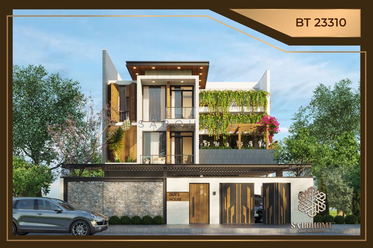 Mẫu biệt thự hiện đại sang trọng - Sự hòa quyện hoàn hảo giữa kiến trúc và thiên nhiên