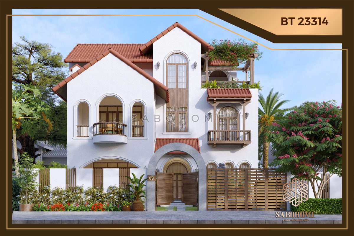 Dự án biệt thự hiện đại địa trung hải - Sự hòa quyện tuyệt vời giữa kiến trúc và thiên nhiên