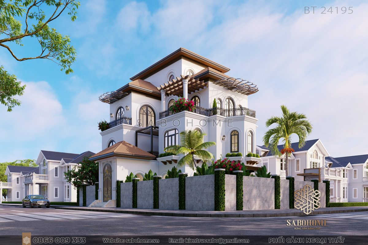 Biệt thự địa Trung Hải - Nơi tạo nên những kỷ niệm trẻ trung và đáng nhớ Sống trẻ trung và tự do trong không gian sống đầy sức sống của biệt thự địa Trung Hải