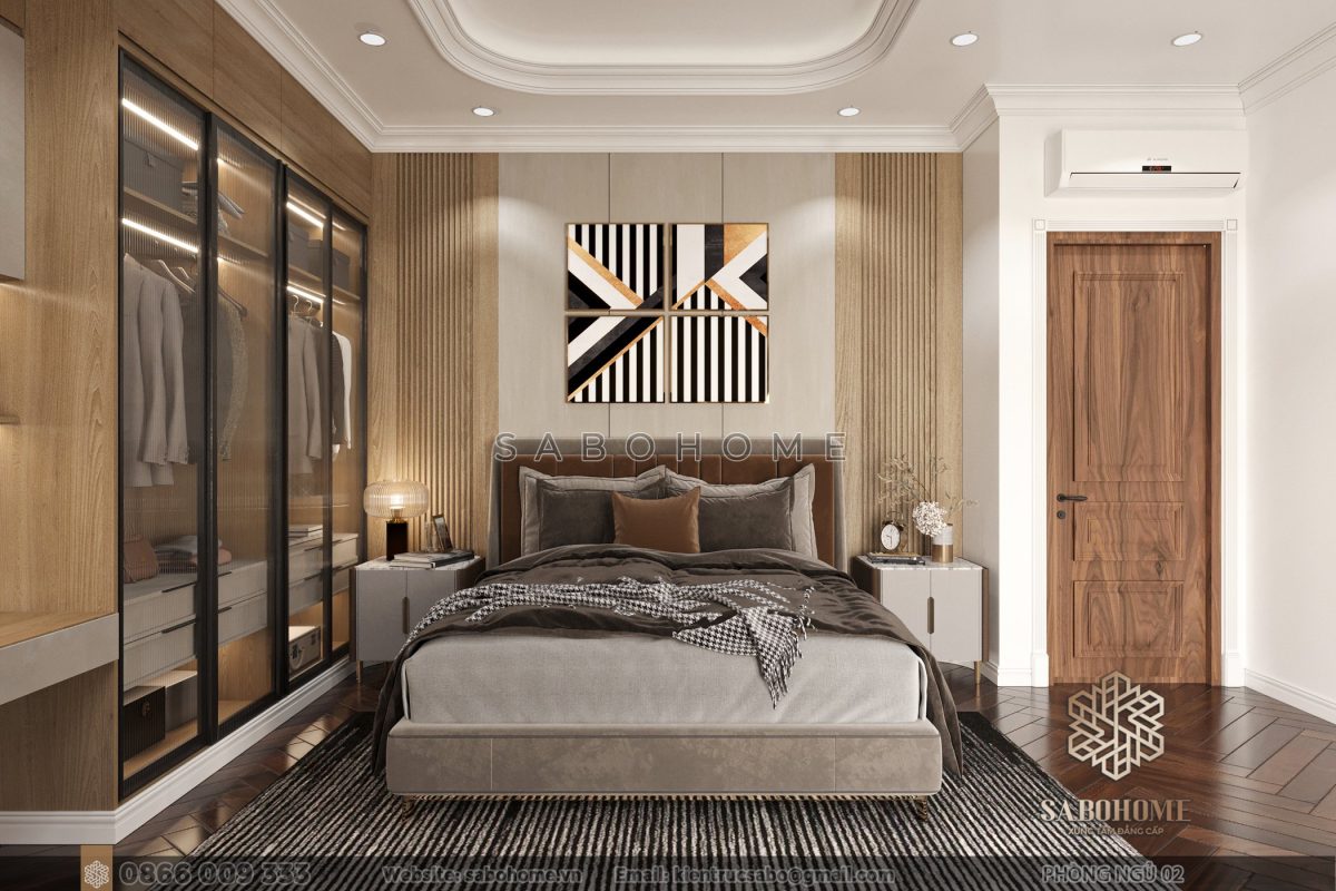 Sabohome - Thiết kế phòng ngủ hiện đại, sang trọng, mang đến trải nghiệm sống tinh hoa và đầy cuốn hút