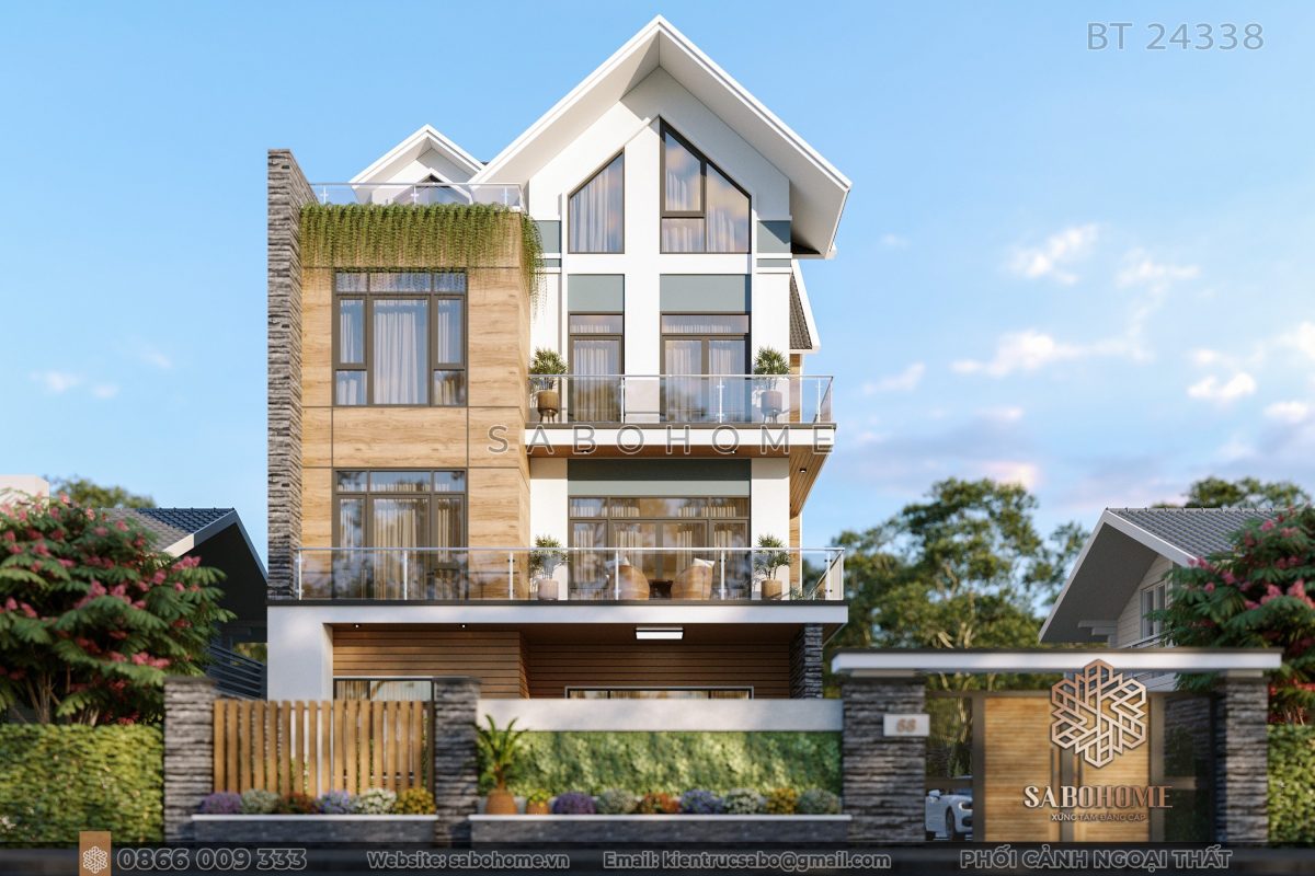 Uy tín và chất lượng không chỉ là lời nói - Sabohome thi công biệt thự hiện đại với sự cam kết và chuyên nghiệp