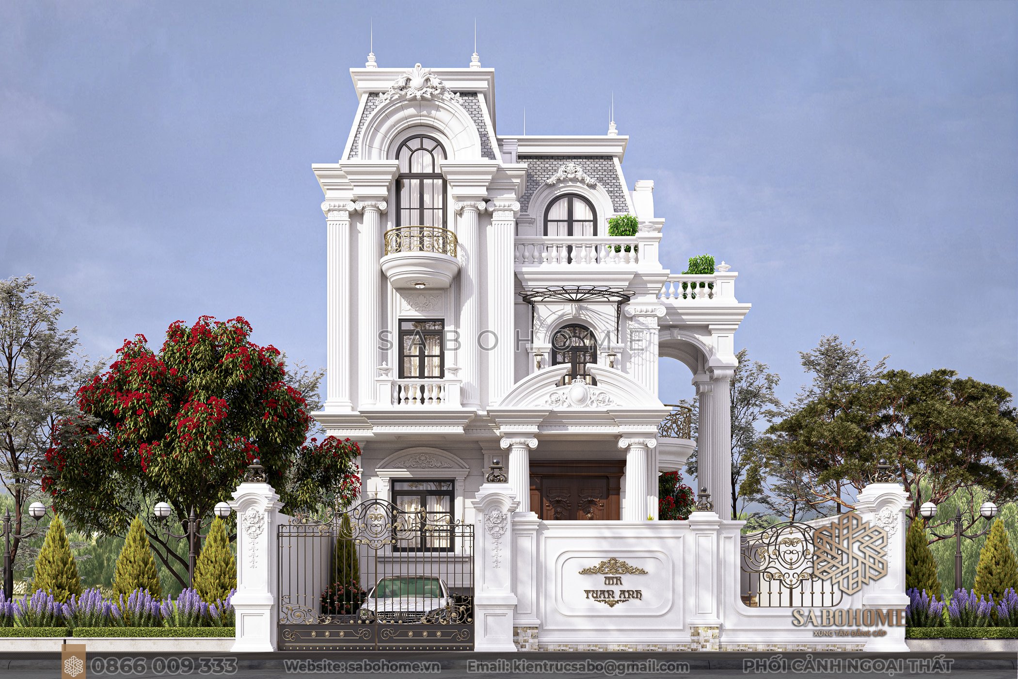 Sống trong không gian sống đẳng cấp và nội thất tinh tế của biệt thự 4 tầng SaboHome - Trải nghiệm không thể quên.