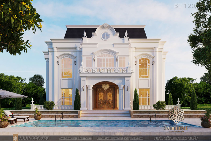 Truyền cảm hứng và phong cách với nội thất biệt thự 2 tầng SaboHome.