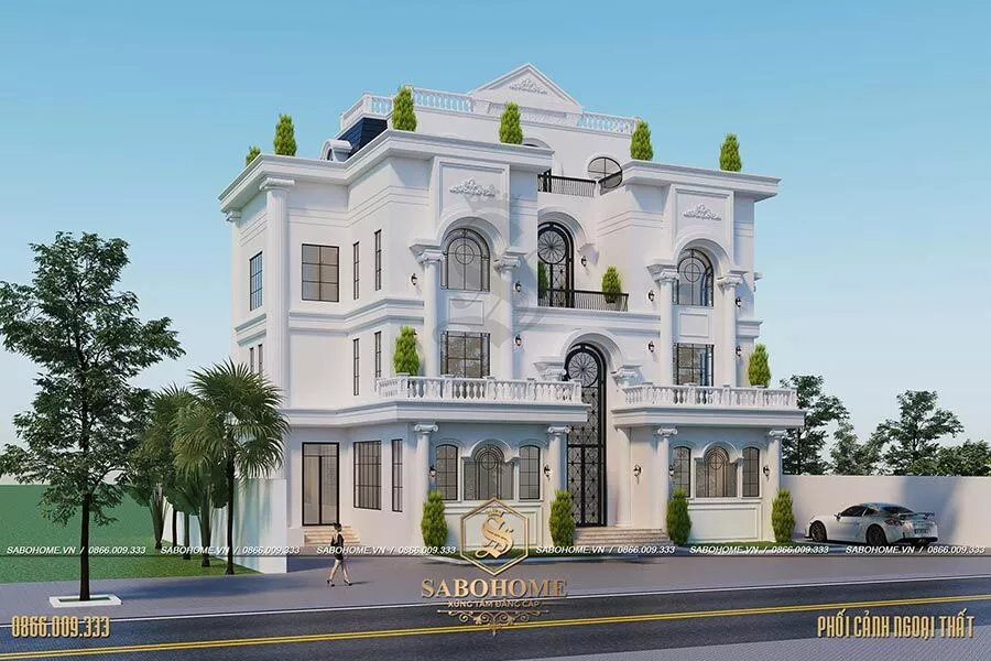 ận hưởng cuộc sống thượng lưu tại biệt thự 4 tầng của SaboHome.