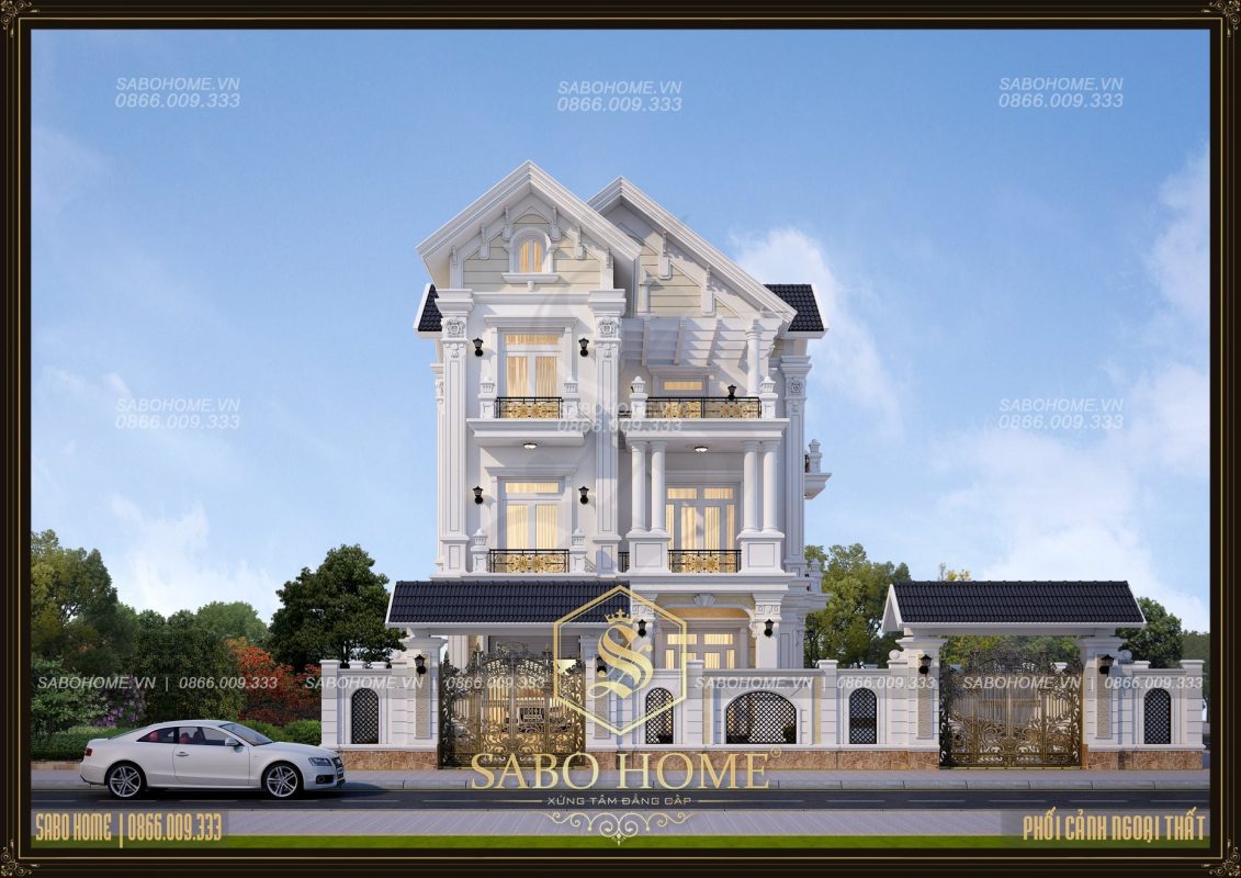 Truyền cảm hứng và phong cách với nội thất biệt thự 3 tầng SaboHome.