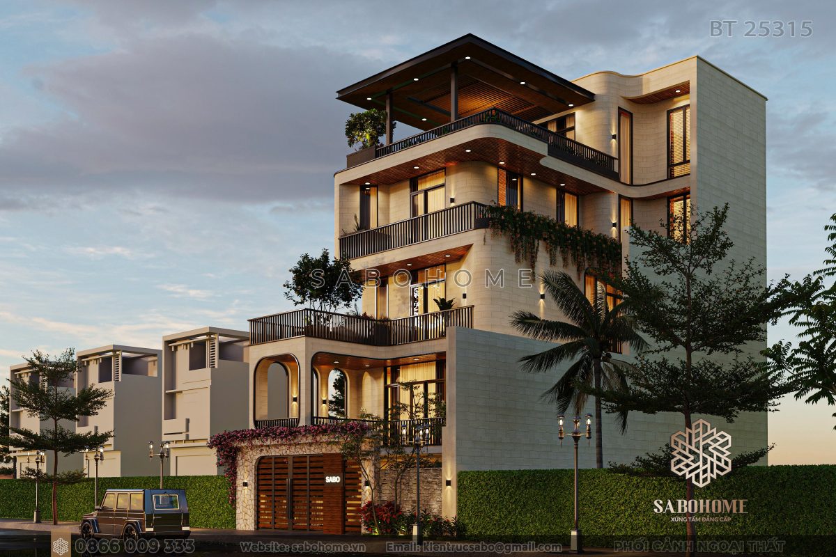 Sống với đẳng cấp và phong cách tinh tế trong biệt thự lâu đài của SaboHome.
