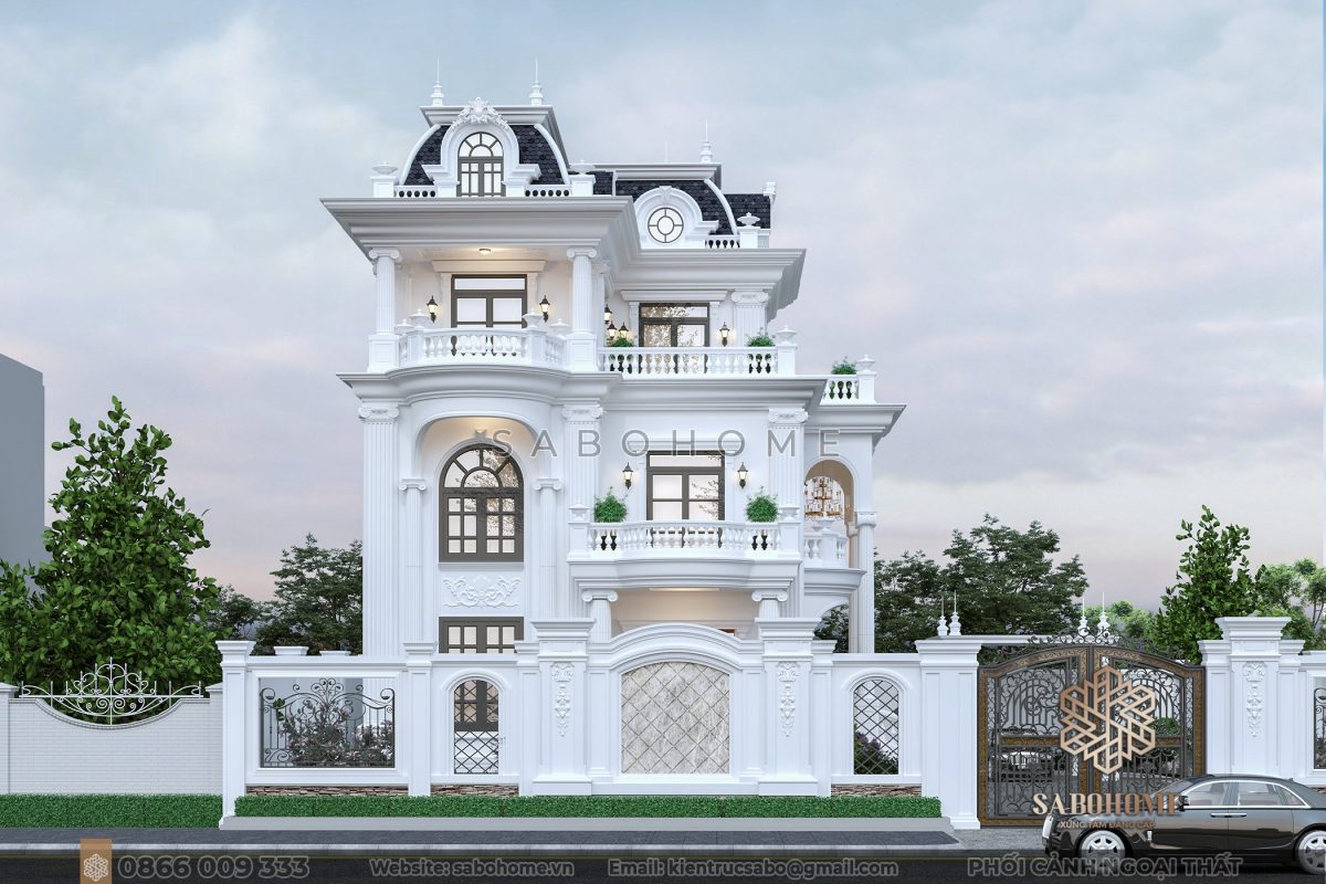 SaboHome - Biệt thự lâu đài với không gian sống đẳng cấp và nội thất lộng lẫy.