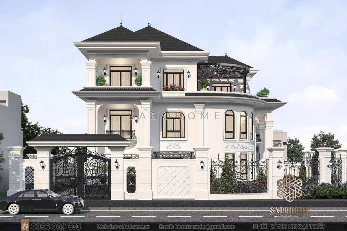 Thiết kế biệt thự hiện đại - Khám phá sự độc đáo và đẳng cấp từng chi tiết