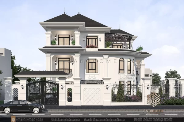 Thiết kế biệt thự hiện đại - Khám phá sự độc đáo và đẳng cấp từng chi tiết