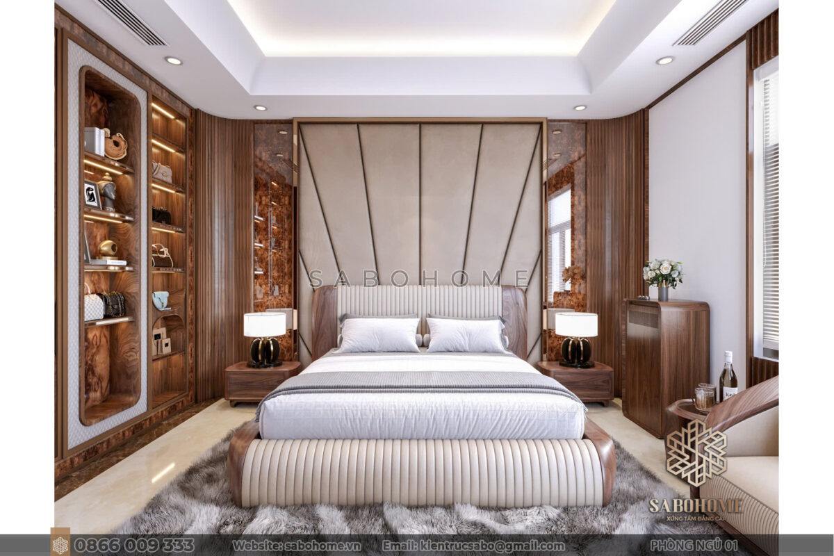 Phòng ngủ Master- Không gian của sự tinh tế và đẳng cấp